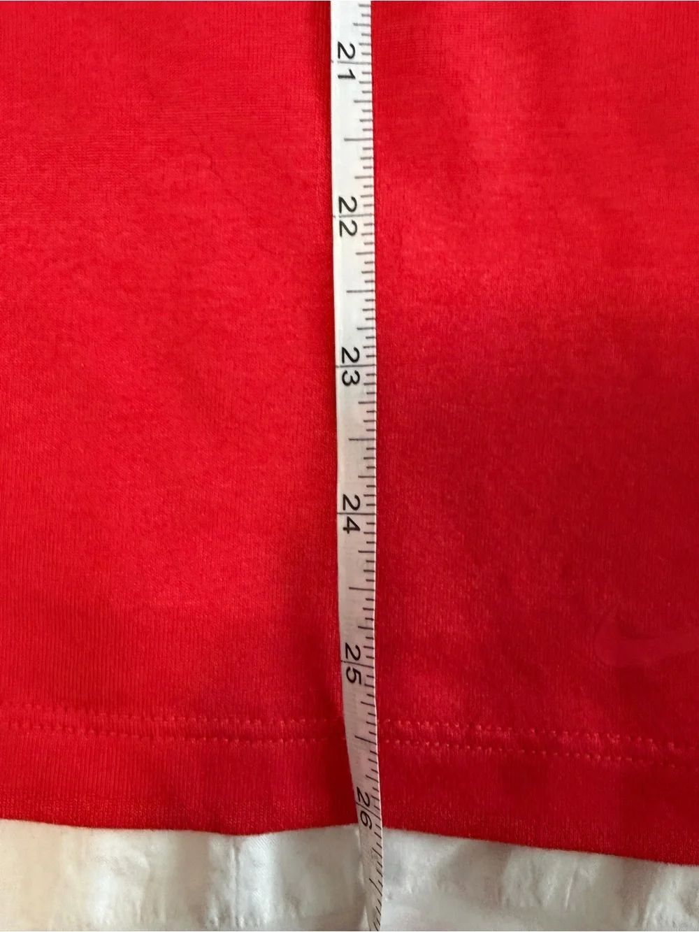 Nike Women's Red Scoop Neck Tank Top